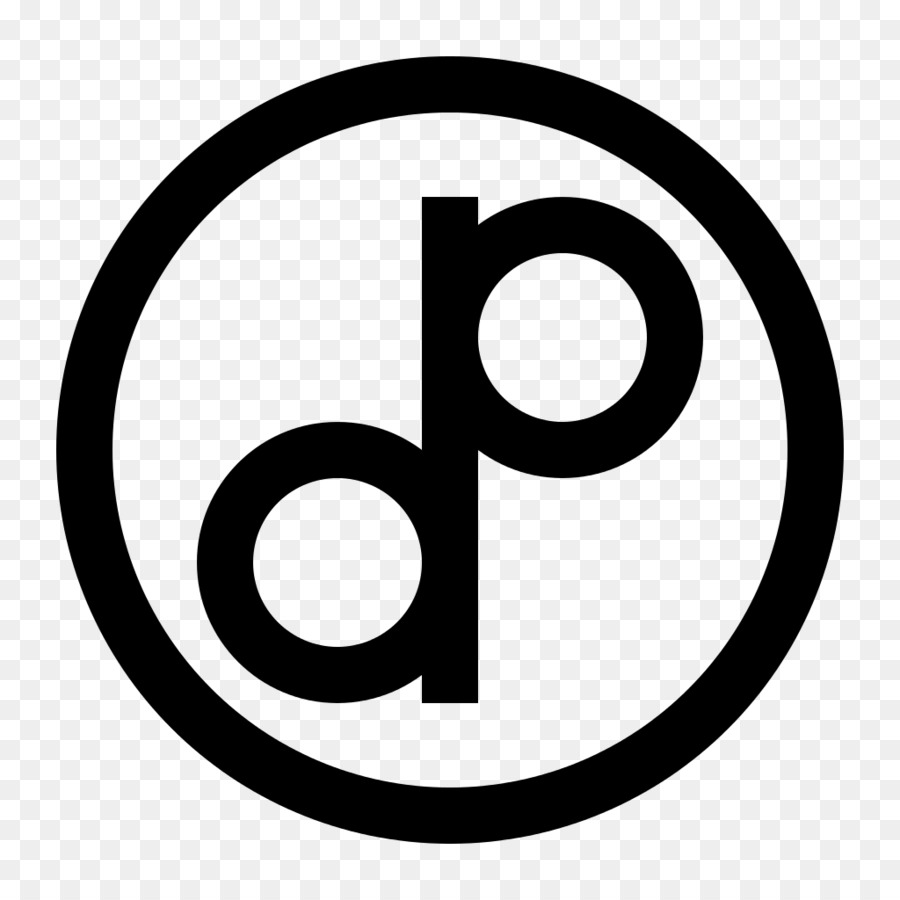 Pubblico dominio licenza Creative Commons simbolo di marchio Registrato simbolo di Copyright - diritto d'autore