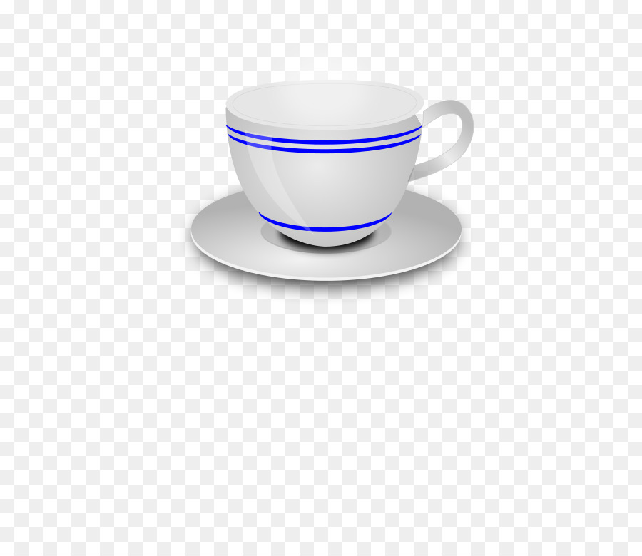 Cốc cà phê Đĩa Cốc màu xanh Cobalt - cốc cà phê