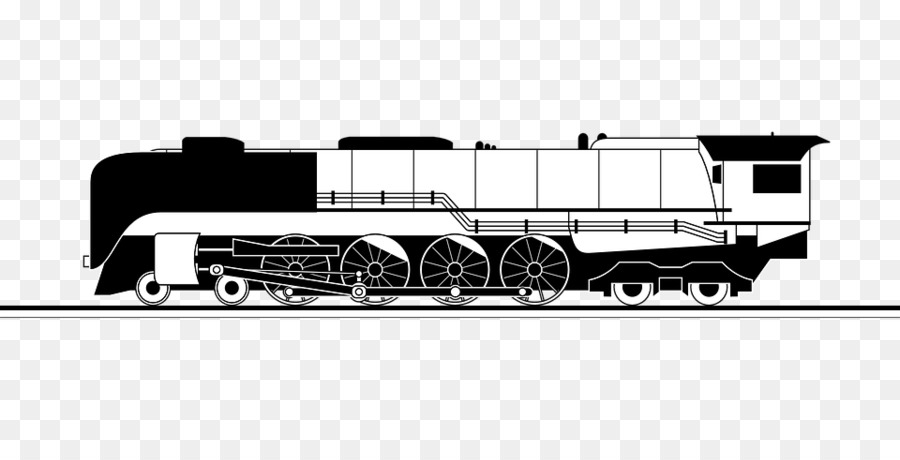 Treno trasporto Ferroviario, locomotiva a Vapore - treno