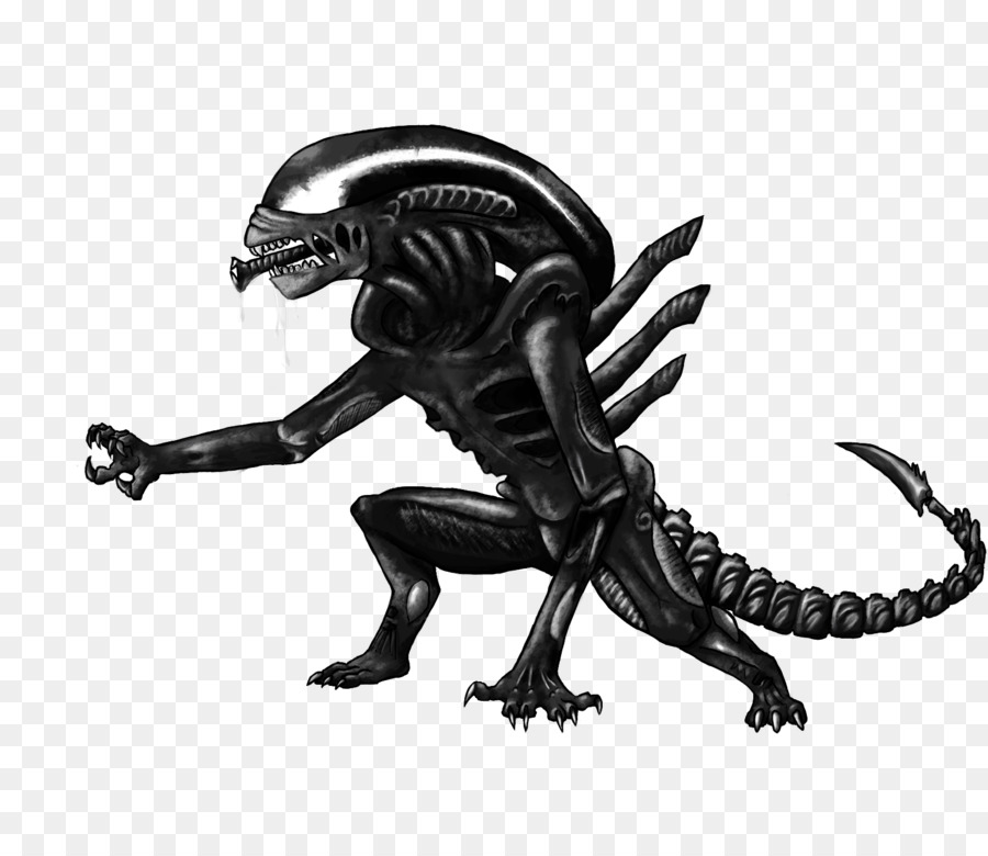 Alien Predator YouTube Zeichnung - Cartoon Alien