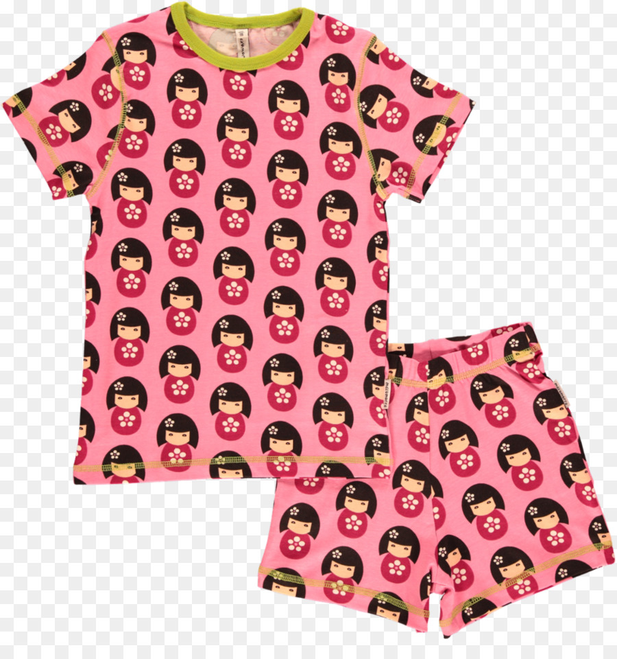 Baby & Kleinkind One-Stücke T-shirt Pyjamas Nachtwäsche Ärmel - Baumwoll Schlafanzug