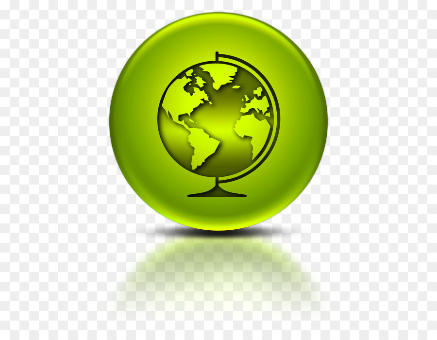 Icone Del Computer Americhe Mondiale Della Terra Icona - Holding terra verde