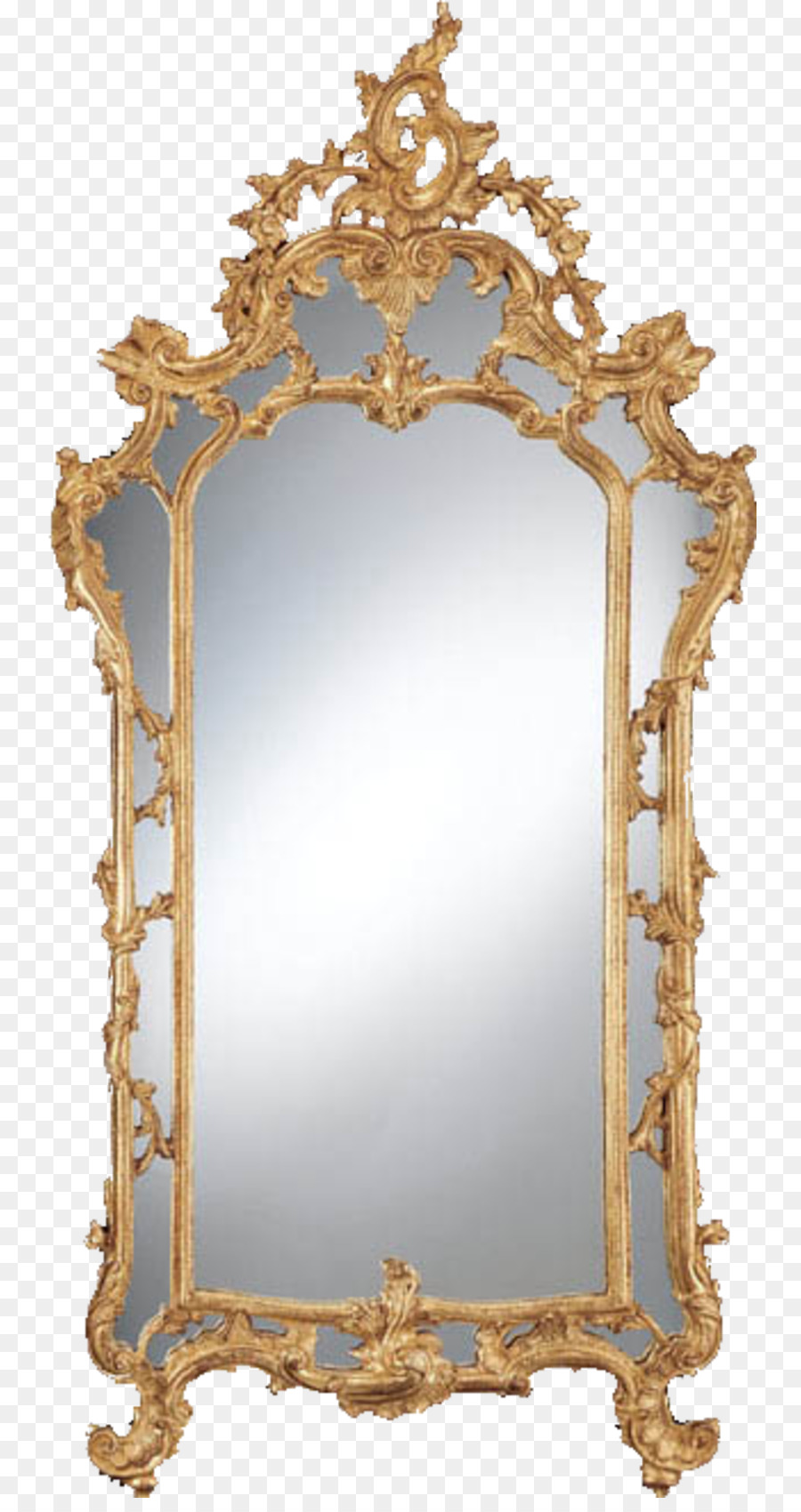 L'immagine di specchio in foglia d'Oro, Cornici in - fotografo