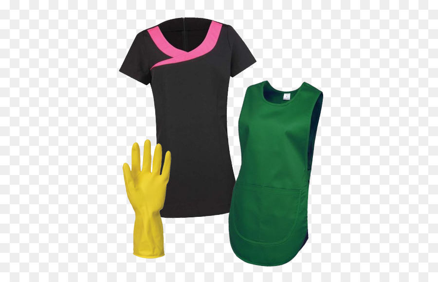 T-shirt Ärmel Uniform Tunika-Reiniger - Handschuh