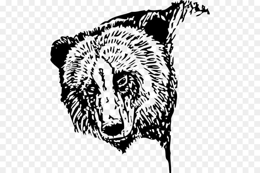 American black bear Brown bear clipart - Bären Vektor