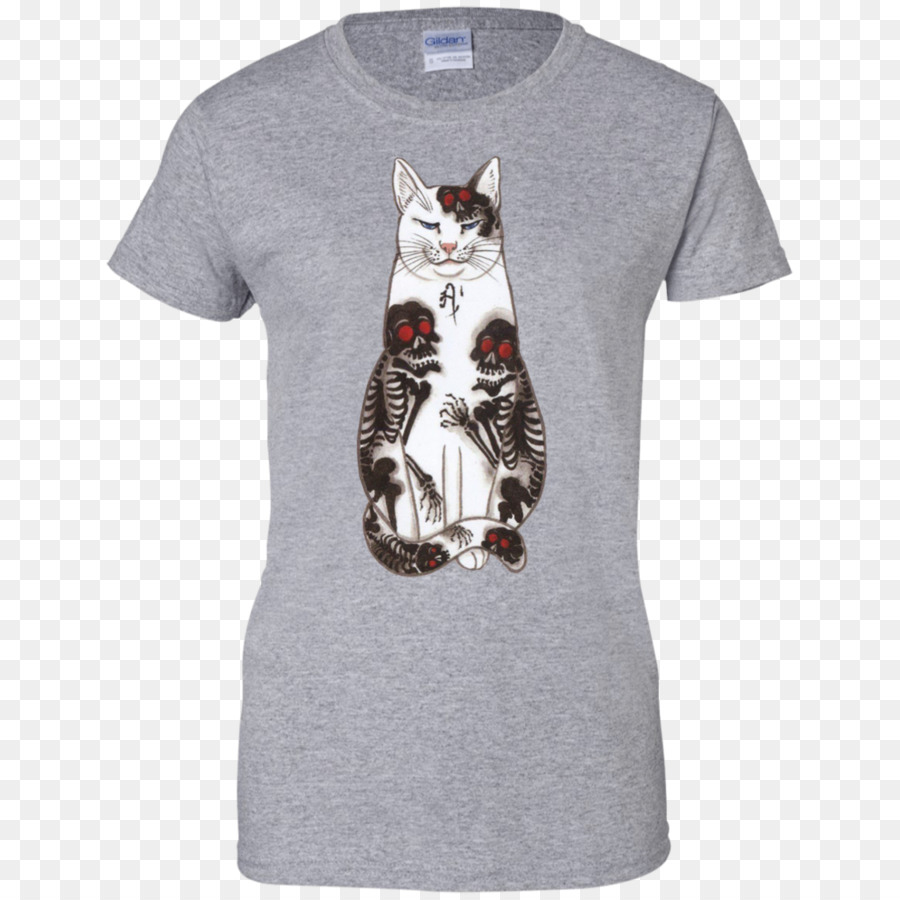T shirt Felpa Gildan Activewear di Abbigliamento - amante dei gatti di t shirt