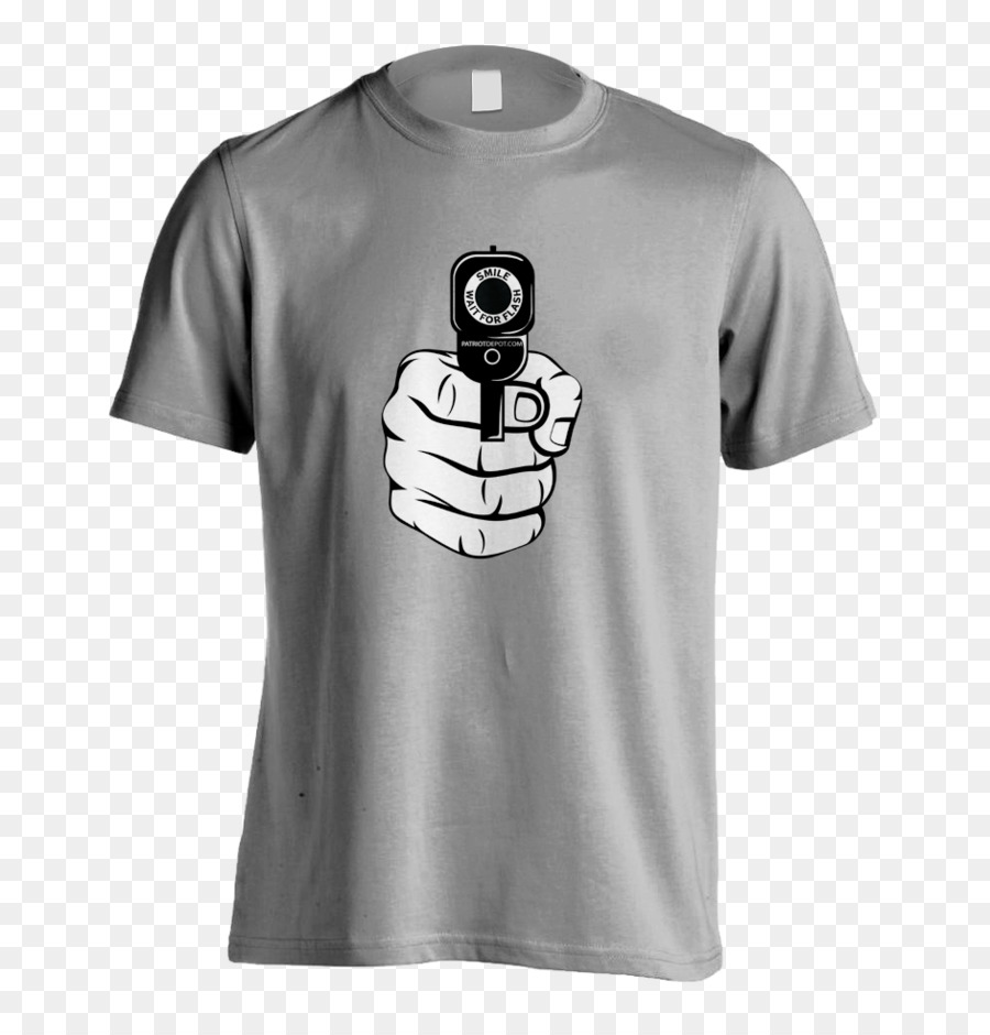 T-shirt Abbigliamento Pistola Manica - Dipinto a mano T shirt