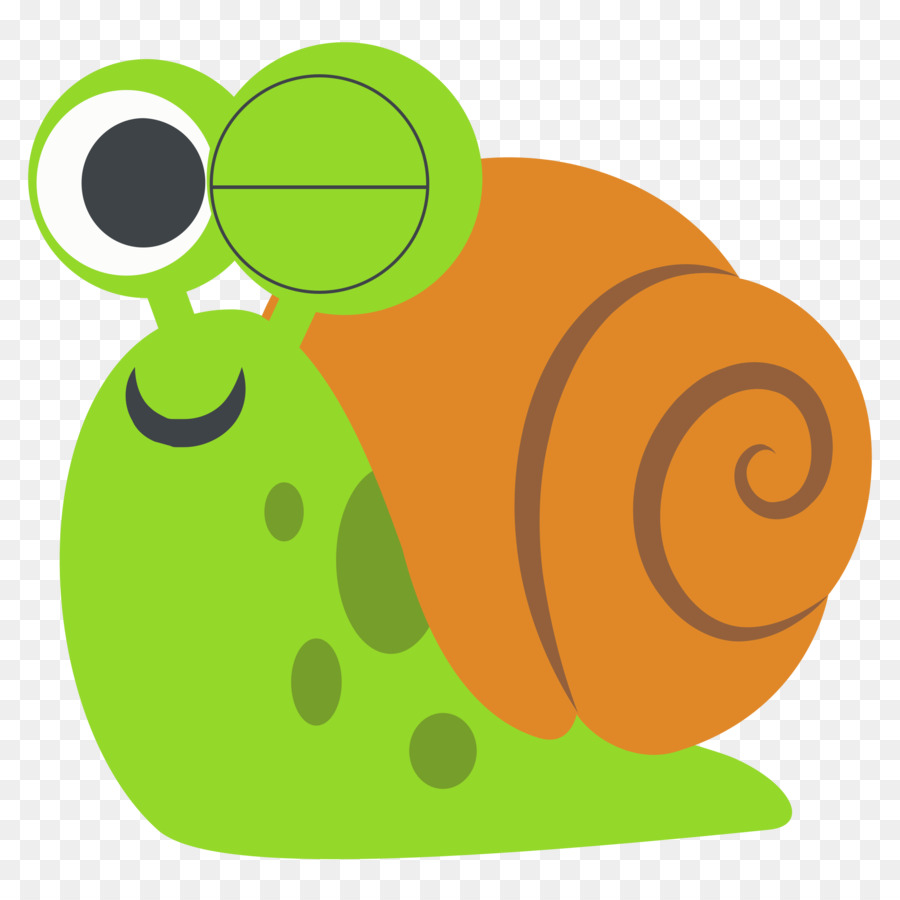 Gesicht mit Tränen der Freude emoji Schnecke Emoticon Pomacea bridgesii - ein cartoon snail-Krebs-Zellen