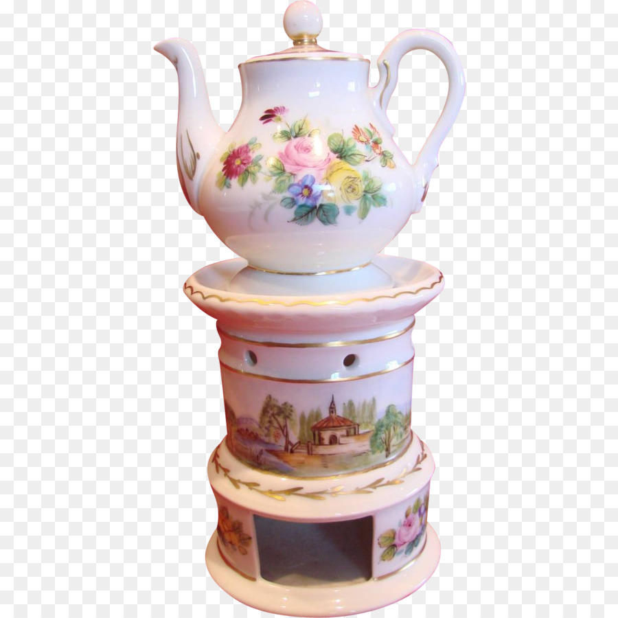Bình cốc cà Phê Sứ Nắp Mug - tay sơn ấm trà