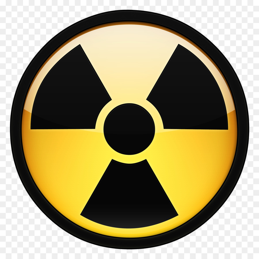 Decadimento radioattivo di Radiazione Simbolo Icone del Computer - simbolo