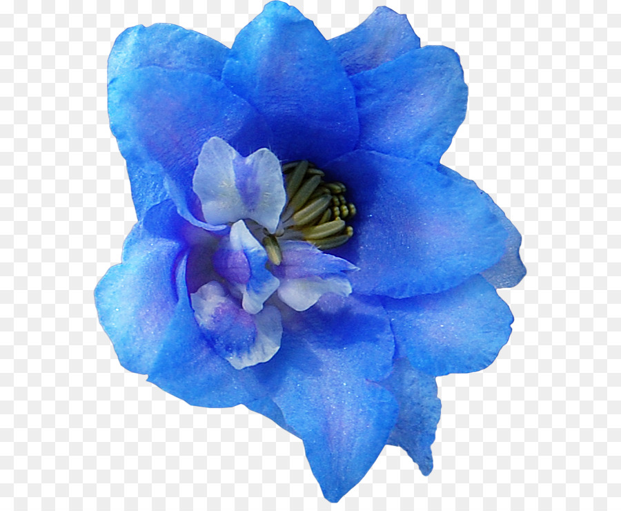 Blaue Blume Zeichnung Clip art - Blume