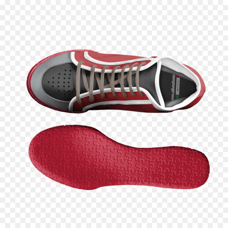 Sneakers High-top Schuh-Leder-Schuhe - den Schuhkarton