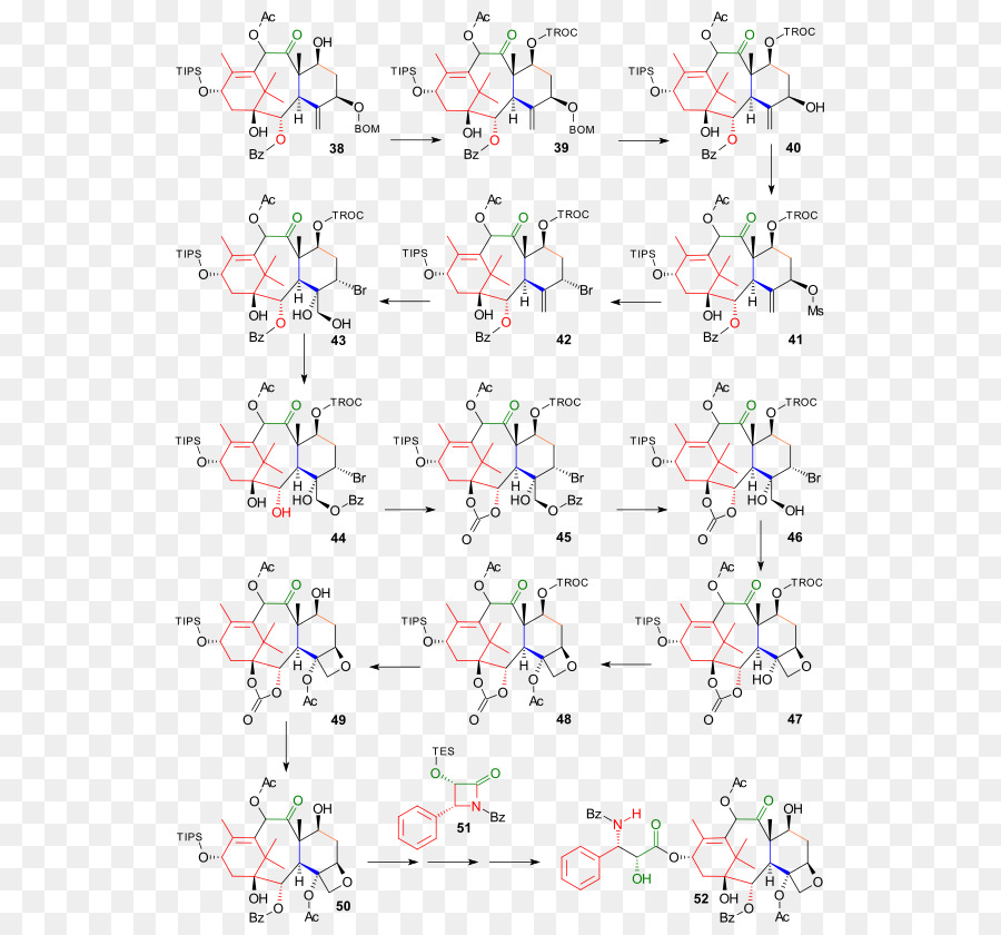 Paclitaxel Synthese insgesamt Wender Taxol total Synthese Chemische Synthese - gebildet