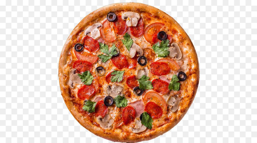 Bánh Pizza, món ăn ý xúc Xích, và nước Sốt Cay - pizza