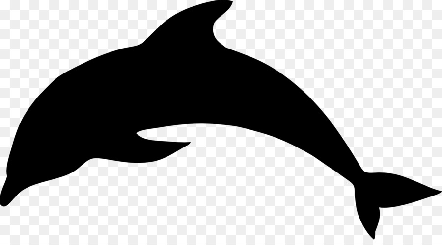 Dolphin Silhouette Clip Art - Delphin