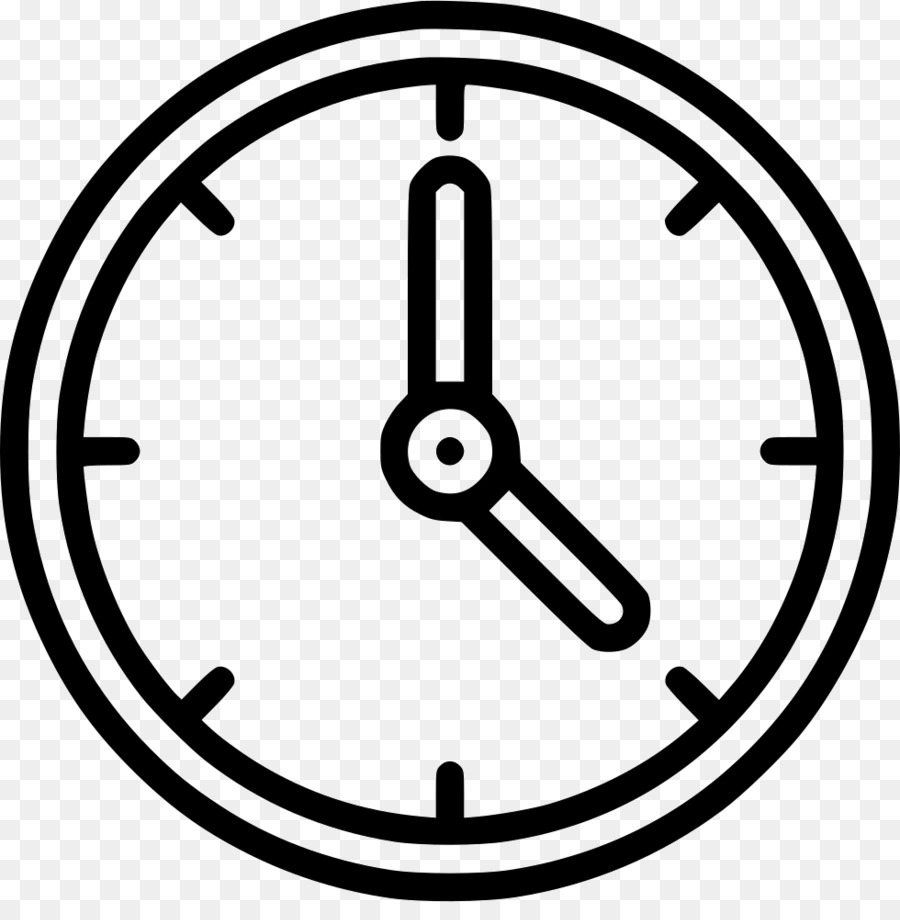 Icone Del Computer Per La Rilevazione Presenze Orologi - orologio
