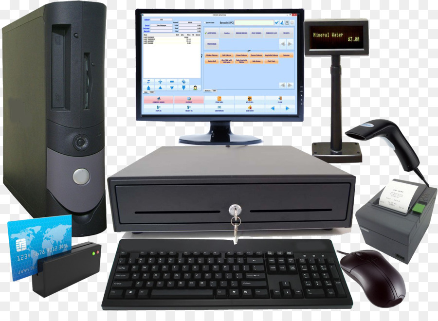 Punto vendita registratore di Cassa, Computer, Software Clip art - terminale pos
