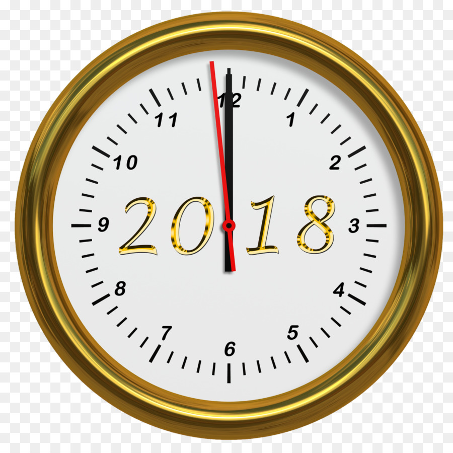 Il Giorno del nuovo Anno Augurio per il Nuovo Anno risoluzione di capodanno - anno nuovo orologio