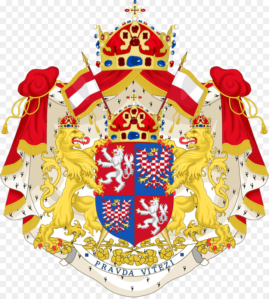 Königreich Böhmen Großherzogtum der Toskana Wappen des österreichischen Kaiserreichs - Böhmen Vektor