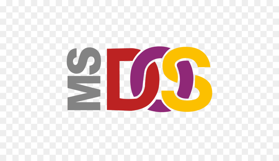 Disk operating system-Betriebssysteme-MS-DOS-Computer von Microsoft - grüne Windmühle