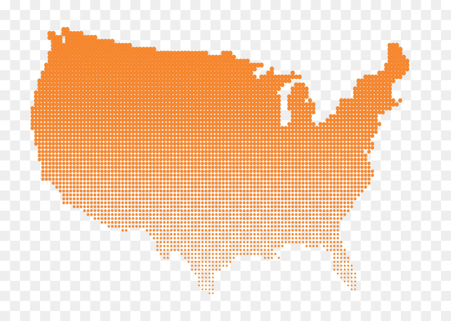 Bandiera degli Stati Uniti Mappa Icone del Computer - vettore di percezione della luce