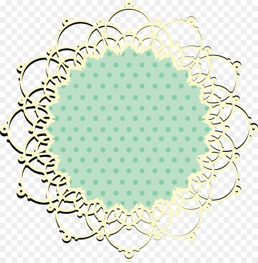 Kreis-Punkt Grün Material Font - Kreis