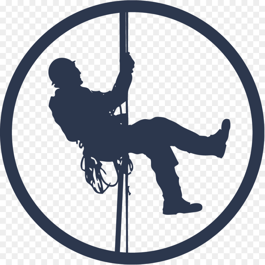 Accesso su corda Facciata Edificio Corda di salvataggio - ragazzo di arrampicata