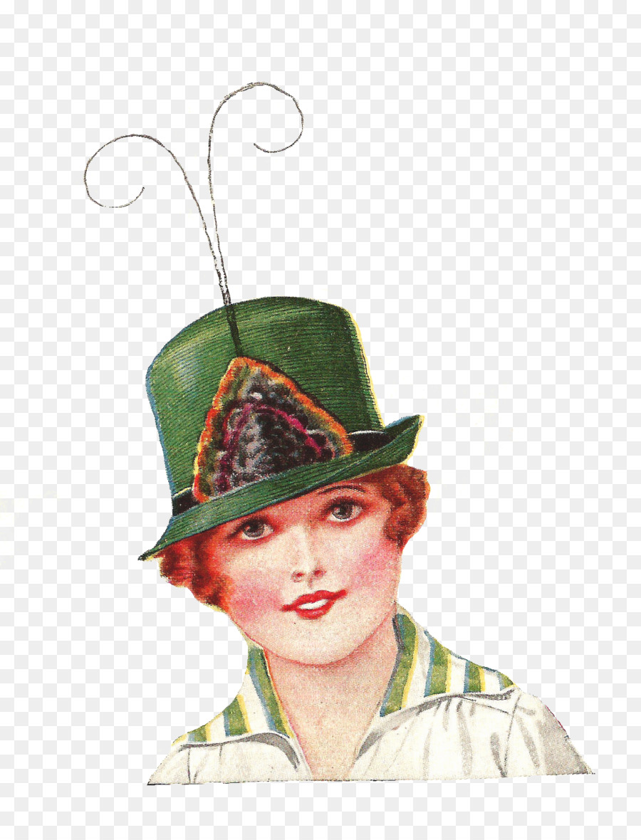 Hat Vintage-Kleidung, Mode-illustration, Clip-art - vintage-Muster Hut