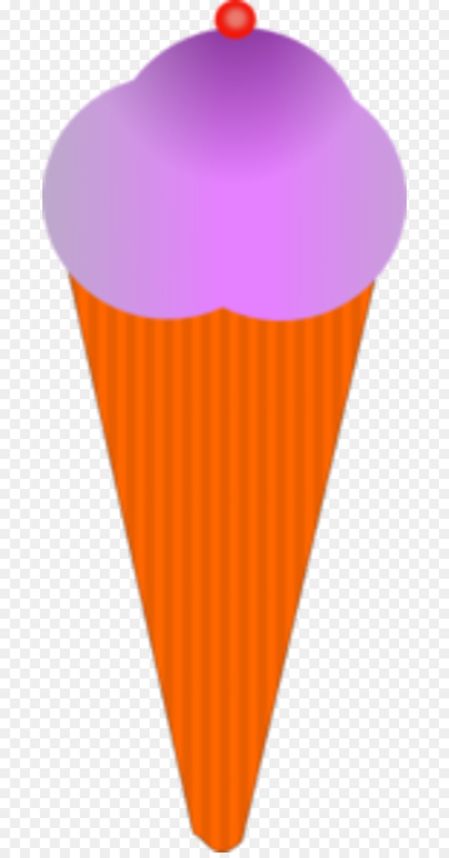 Coni gelato al Cioccolato gelato Neve cono di Gelato - quattro sfere di gelato