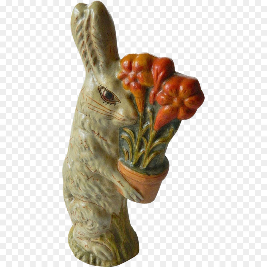 Figur RabbitMQ - hand bemalt Ostern