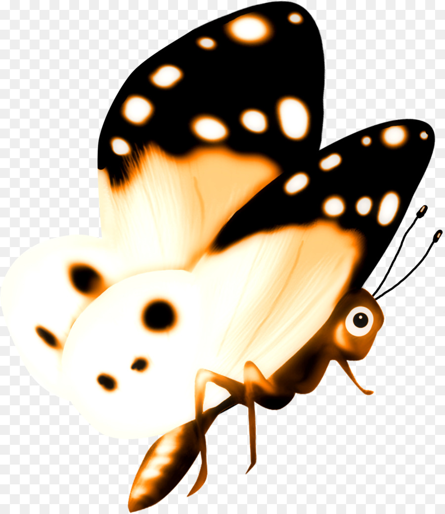 ClipArt farfalla monarca - macchine clipart
