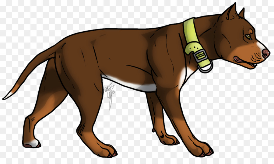 Cane di razza Pit bull cucciolo di Dobermann Arte - eterna