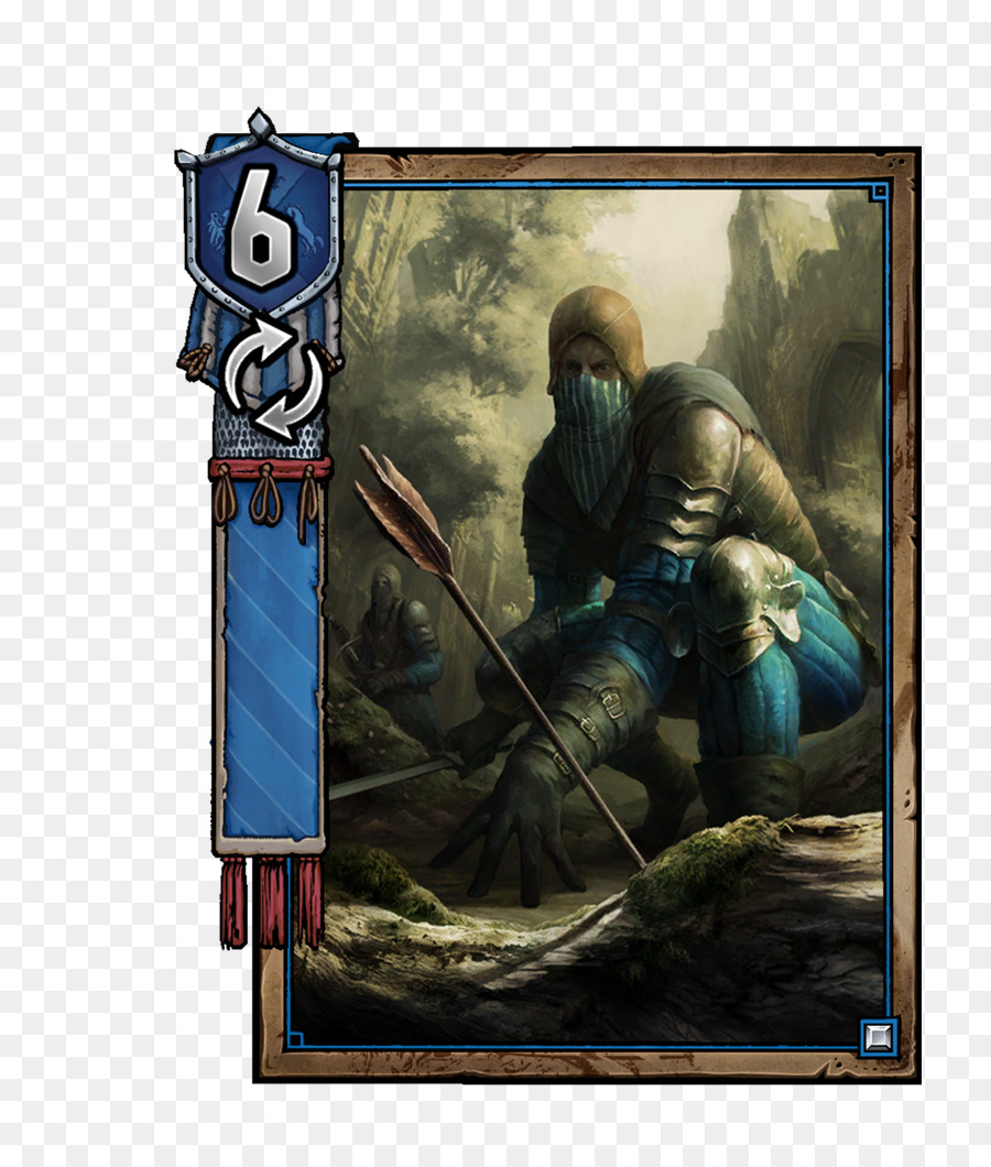 Gwent: The Witcher-Kartenspiel Infanterie-Geralt von Riva Commando - Magnetstreifen Karten