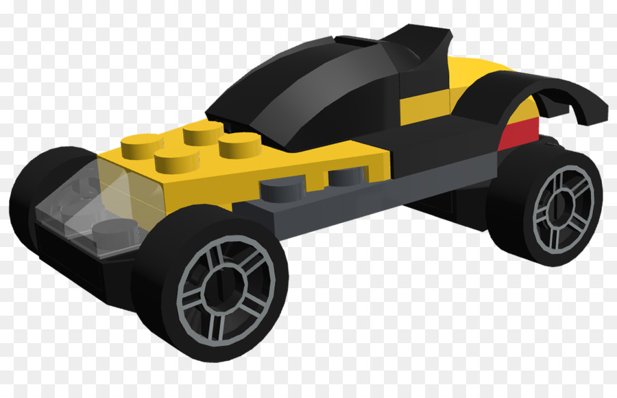 Reifen-Radio-controlled car Automobil-design - gelbe Sport Auto