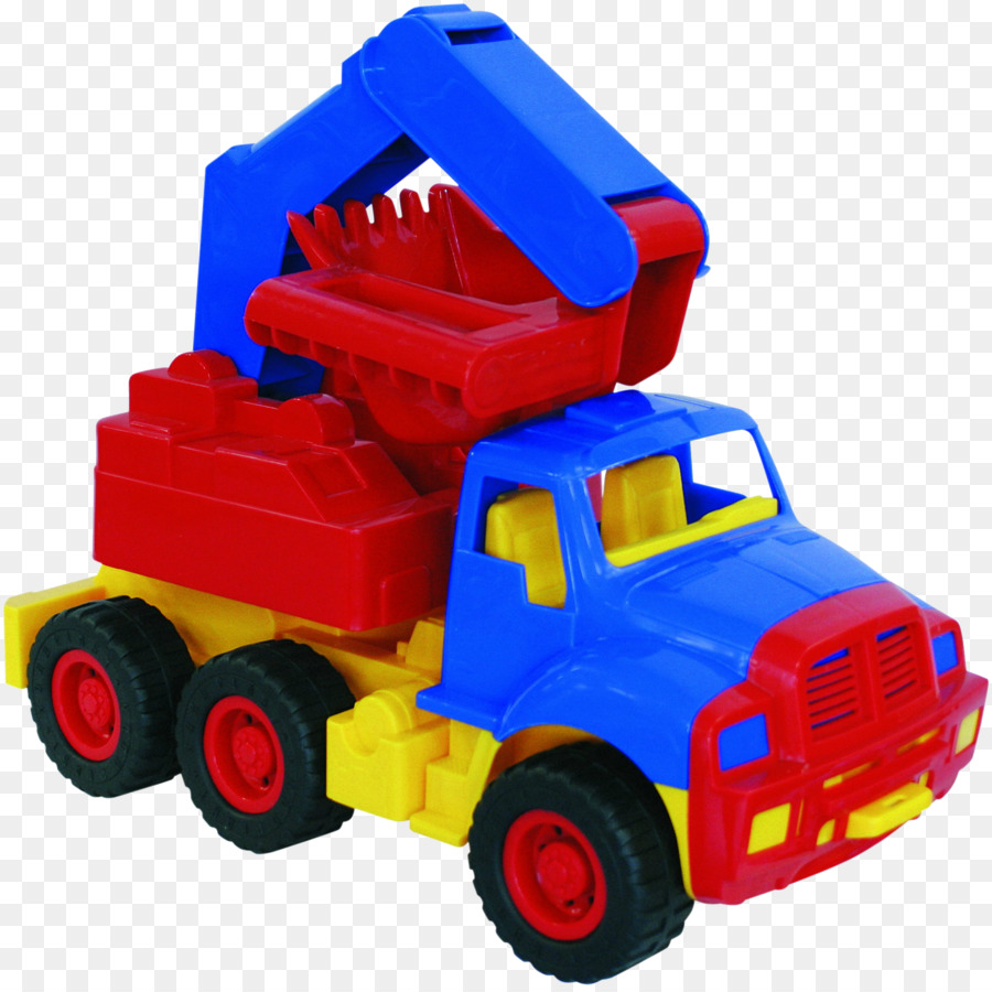 Spielzeug-Modell Auto Bagger Kunststoff-Eimer - Spielzeug
