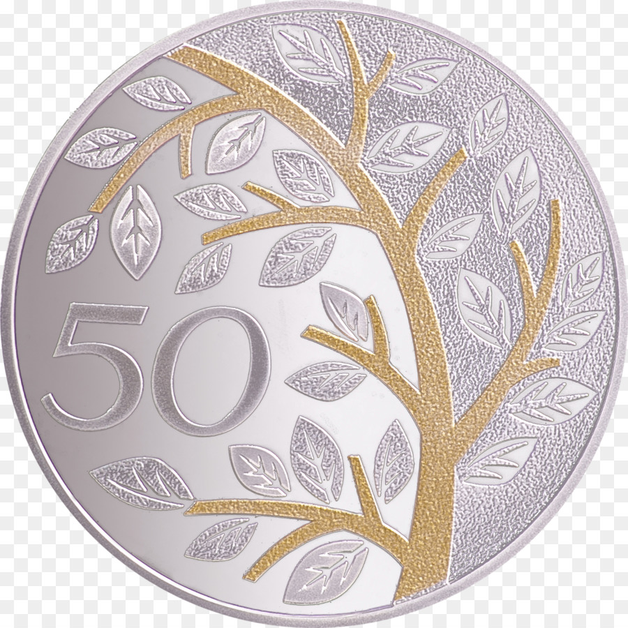 Jubilee-Medaille Geschenk Advers Silber - sliver jubile Jahr