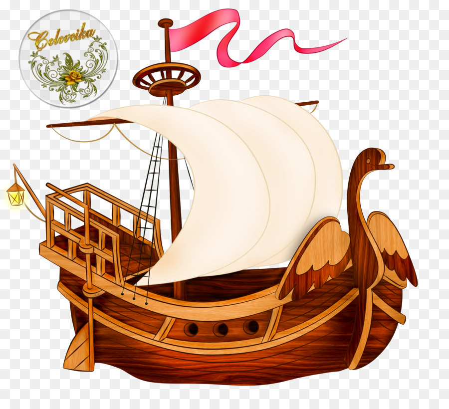 Das Märchen vom Zaren Saltan, Märchen Caravel - Segelboot