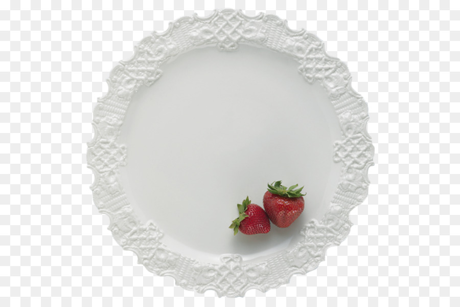 Platte Porzellan Servierplatte Mottahedeh & Company Geschirr - eine Platte von Mond Kuchen