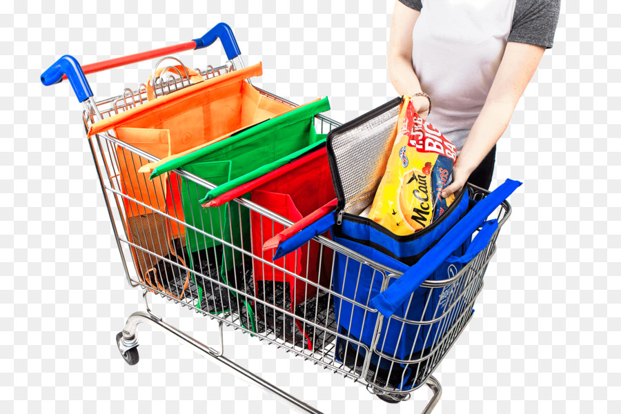 Warenkorb Wiederverwendbare shopping Tasche-Shopping-Taschen & Trolleys - Trolley