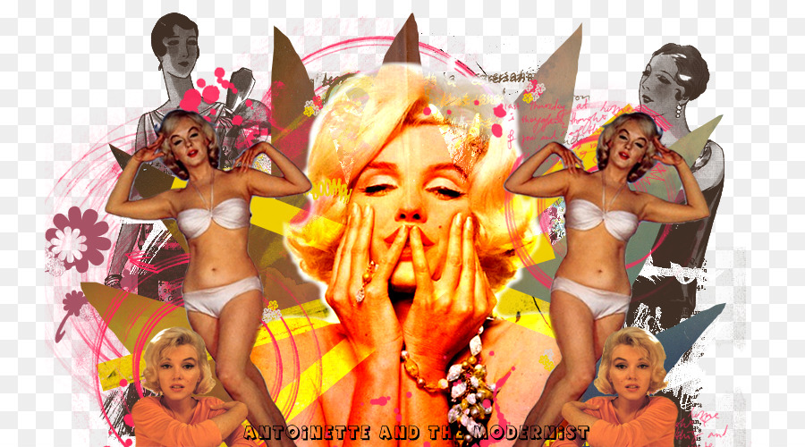 Collage di foto di Moda, Graphic design - clipart di monroe