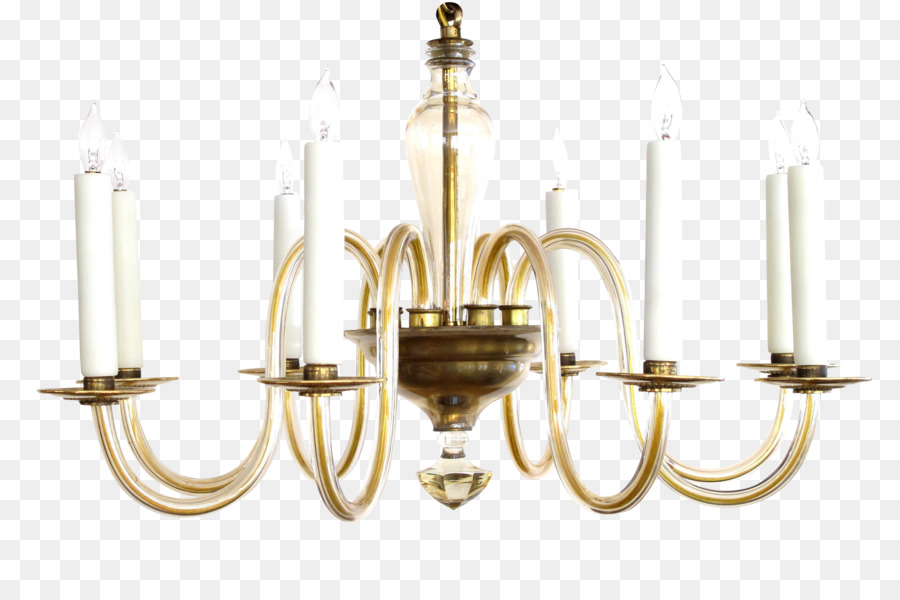 Lampadario a Candela lampada Lampada di Murano - Balaustra