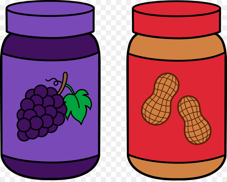 Grape Cartoon png download - 5737*4551 - Free Transparent Peanut Butter And  Jelly Sandwich png Download. - CleanPNG / KissPNG