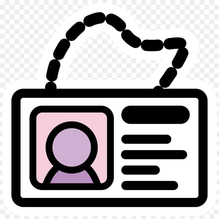 Icone del Computer di un documento di Identità Clip art - icona clipart