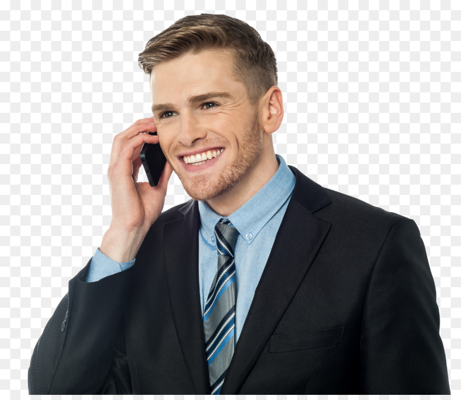 Fotografia Stock Telefoni Cellulari Imprenditore - bianco collare uomini d'affari