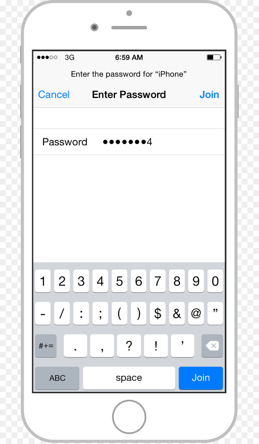 iPhone Email Internet tin Nhắn Truy cập vào trình Thức Táo - khóa màn hình