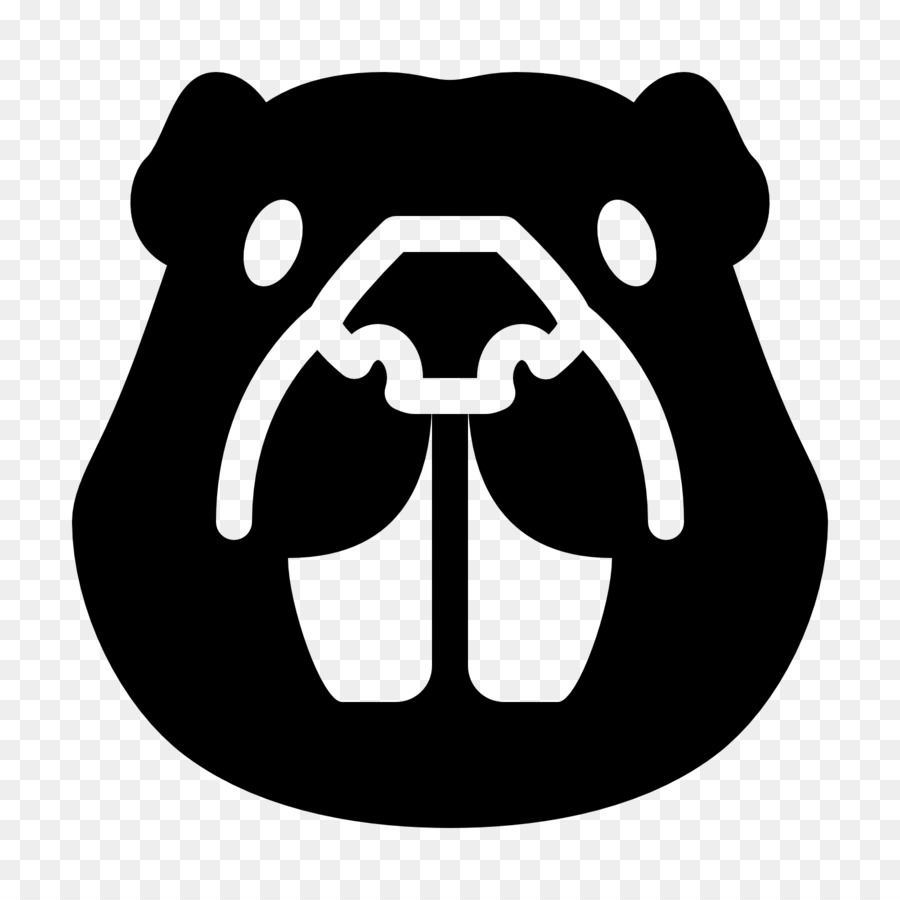 Biber-Computer-Icons Canidae Clip-art - Muster mit Bären und Fußabdrücke Formen