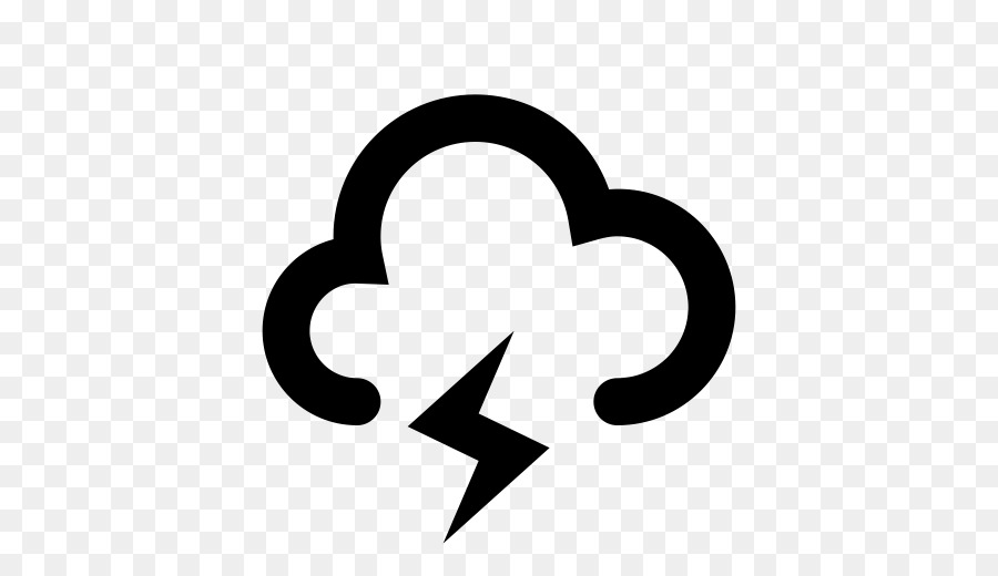 Computer-Symbole Symbol Storm - stürmisch