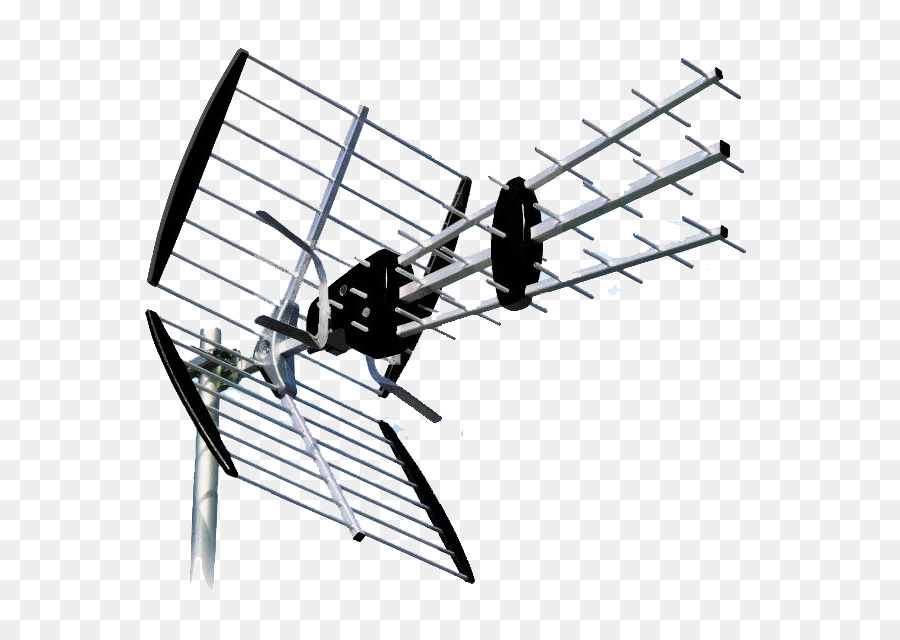 Das Digital-terrestrische Fernsehen Parabol-Antenne Antennen Fernseh-Antennen-Ultra high frequency - Luftbild