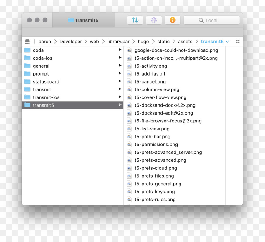 Browser Web File manager del Computer Icone della Schermata - percorso