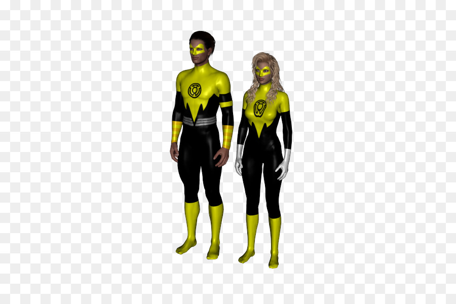 Neoprenanzug Trockenanzug Superhelden - gelbe Laterne